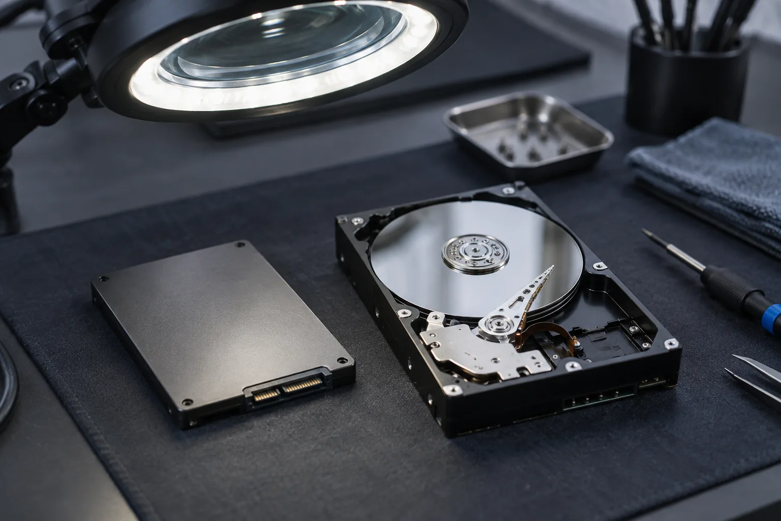 How to recognise SSD or HDD failure