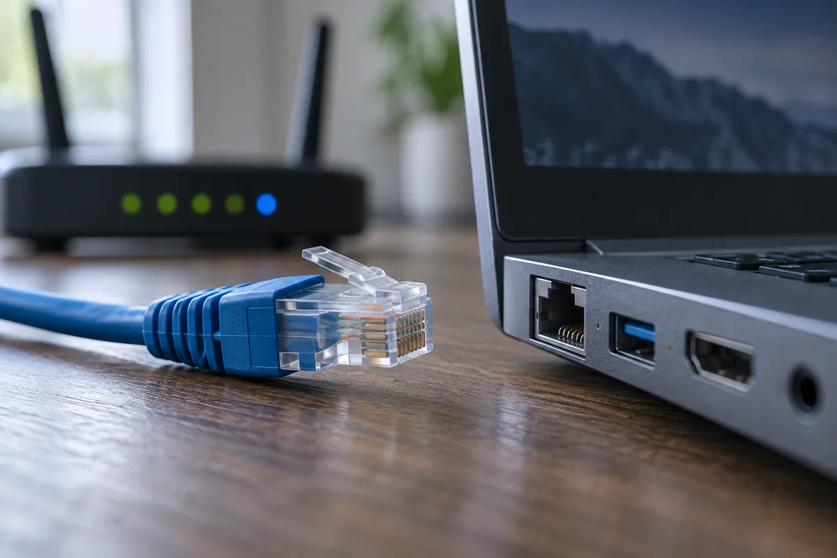 Internetas neveikia per LAN laidą: kabelis, lizdas ar nustatymai?