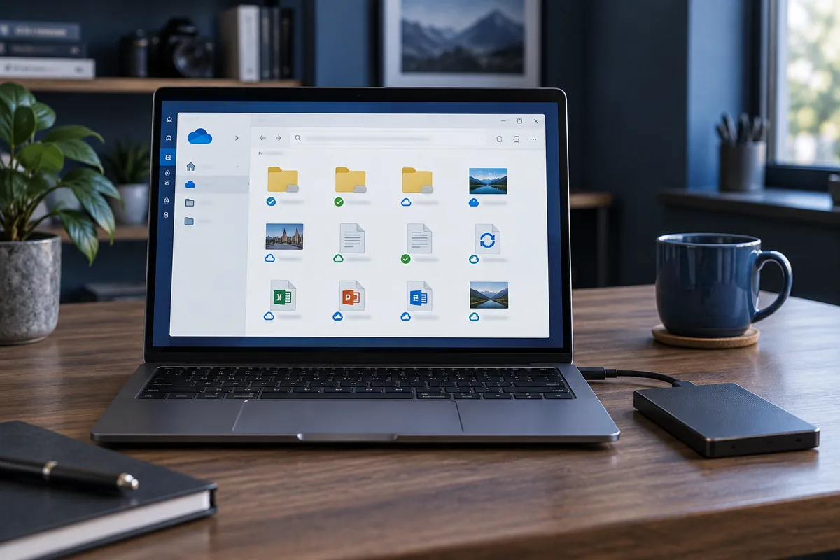 OneDrive failai tik internete: kodėl jų nėra atsarginėje kopijoje?
