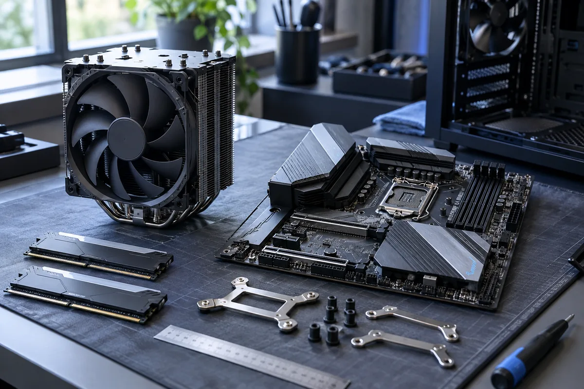 Replacing a CPU cooler: compatibility checks before buying