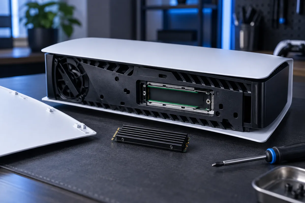 PS5 M.2 SSD plėtimas: kaip pasirinkti tinkamą diską?