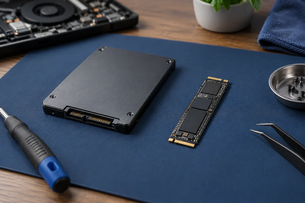 SATA ar NVMe SSD: kaip pasirinkti suderinamą diską?