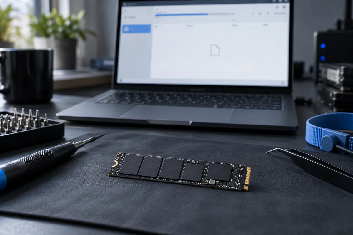 Deleted files on an SSD: why TRIM affects recovery