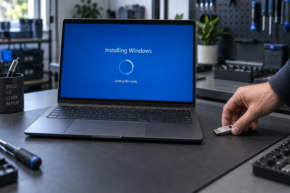 Kaip pasiruošti Windows diegimo USB neprarandant failų?