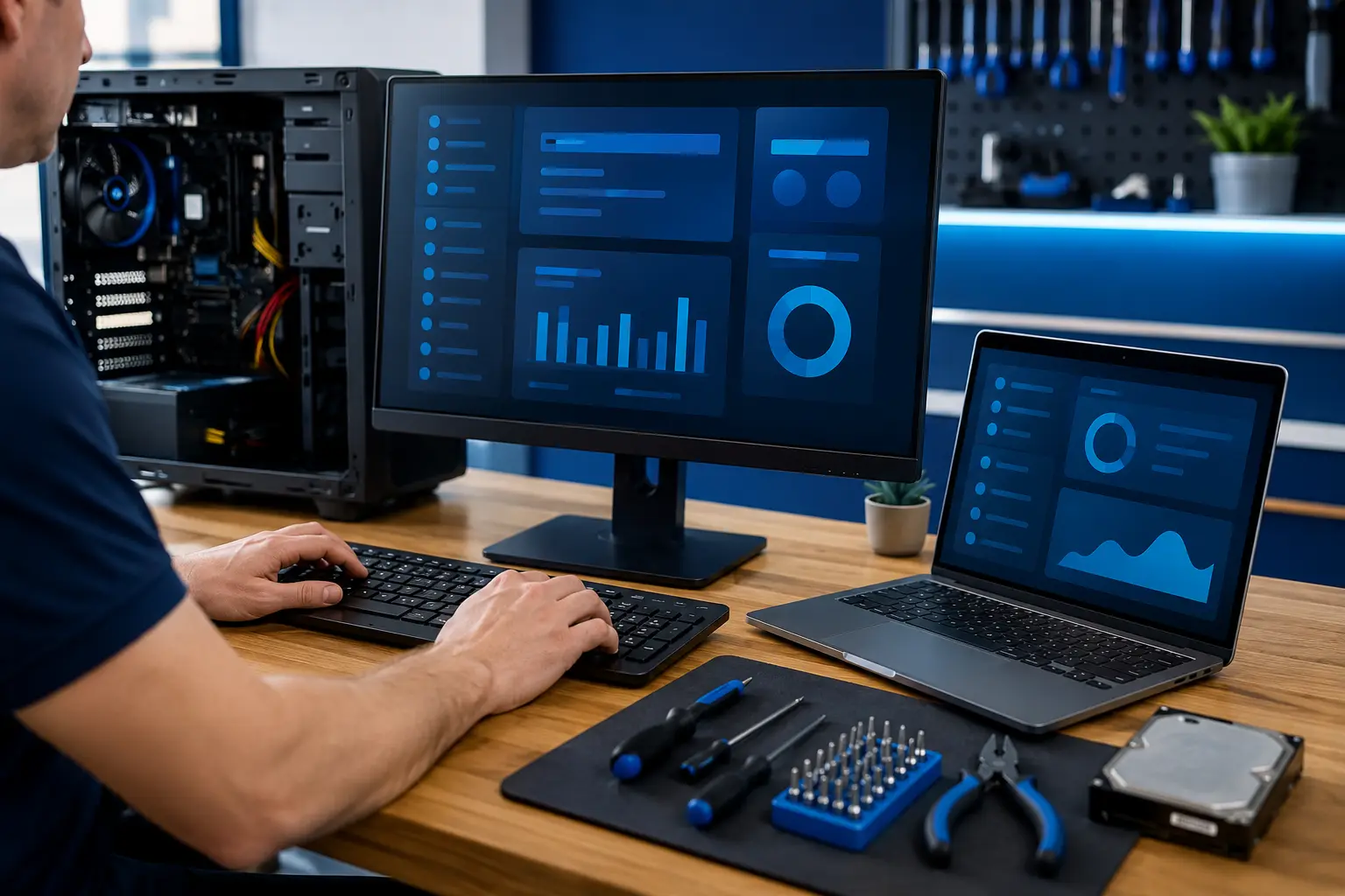 Operating system and software setup
