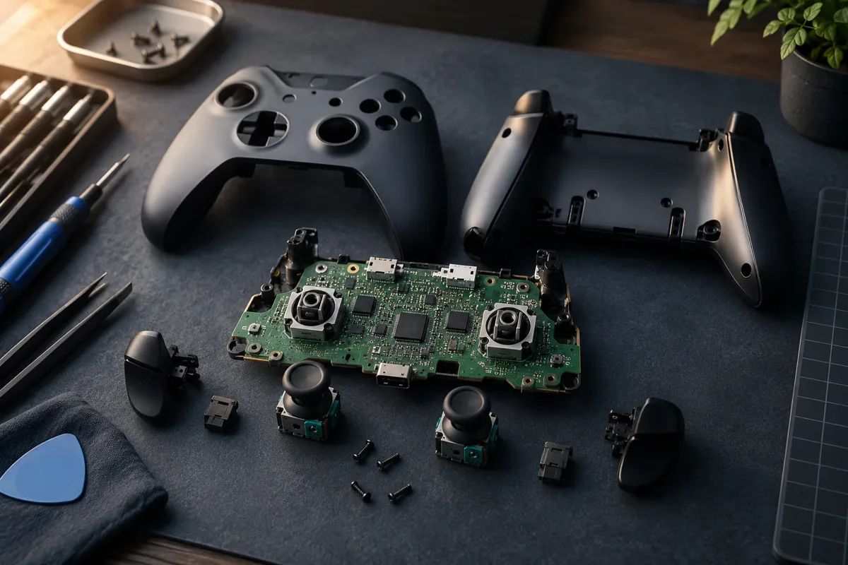 Service illustration: Game controller repair
