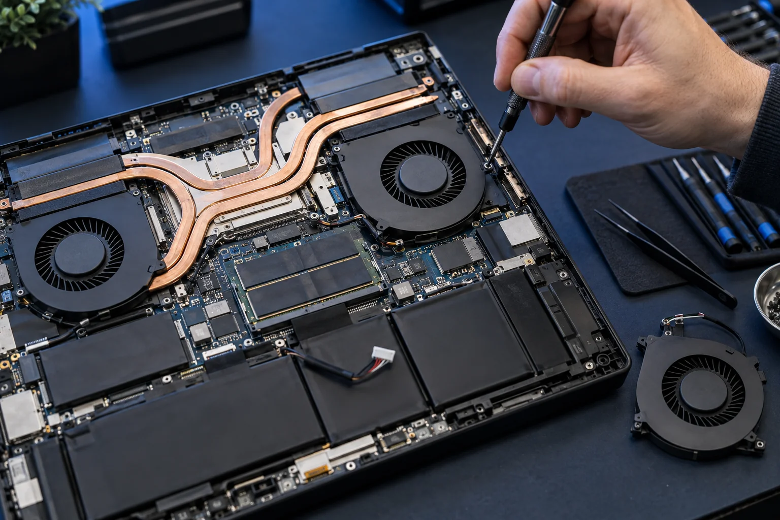Laptop fan replacement