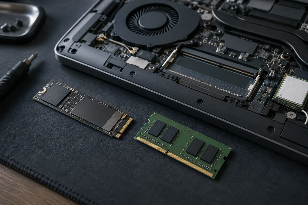 Иллюстрация услуги: Установка SSD и увеличение RAM