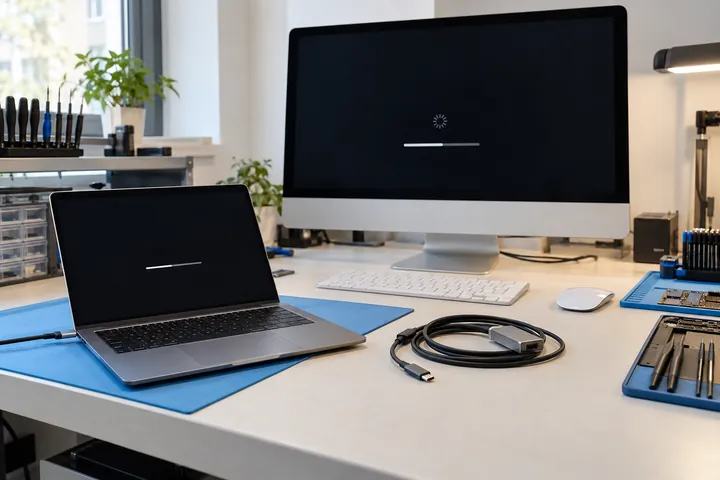 Kompiuterių paleidimo patikra po programinės aparatinės įrangos darbų
