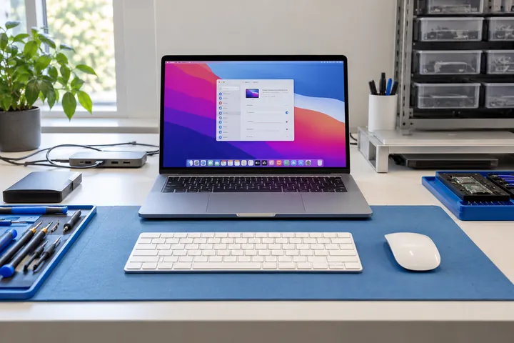 Checking the computer desktop environment and settings